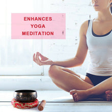 Load image into Gallery viewer, Tibetan Singing Bowl Set For Meditation/Prayer/Yoga and Mindfulness Perfect Gift