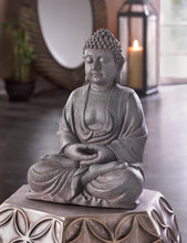 Load image into Gallery viewer, large 12&quot; outdoor Thai BUDDHA Zen Meditation garden peace sitting statue Hindu