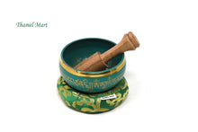 Load image into Gallery viewer, 4 Inch Tibetan Meditation Yoga Singing Bowl Set with MalletCushion and carry bag