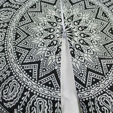 Load image into Gallery viewer, 1X Home Round Pillow Case Mandala Geometric Meditation Floor Cushion Cover Decor