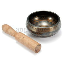 Load image into Gallery viewer, Yoga Chakra Singing Bowl Tibetan Buddhist Brass Meditation With Healing Hammer
