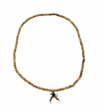 Load image into Gallery viewer, Wengue 108 Prayer Bead Mala Bracelet Necklace Buddhist Meditation 8mm Brown Wood