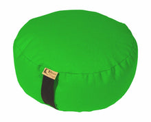 Load image into Gallery viewer, Round Zafu Yoga Meditation Cushion, Buckwheat Fill - Made in USA - Bean Products