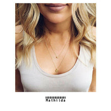 Load image into Gallery viewer, Om symbol Gold Meditation Mind Body and Spirit Necklace Peace Yoga Buddha