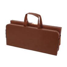 Load image into Gallery viewer, PORTABLE FOLDING MEDITATION STOOL WOOD ZEN GARDEN BENCH YOGA CHAIR KNEELING PAD