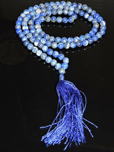 Load image into Gallery viewer, Necklace Meditation Prayer Beads Mala Natural Lapis Lazuli India