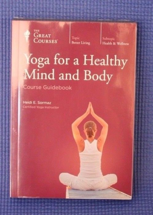 The Great Courses ~ Yoga for a Healthy Mind and Body ~ DVD&Book ~ Brand New!
