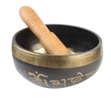 Load image into Gallery viewer, Nepal Buddhist Yoga Meditation Spiritual Healing Singing Bowl Wooden Stick Tools