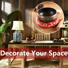 Load image into Gallery viewer, Tibetan Singing Bowl Set For Meditation/Prayer/Yoga and Mindfulness Perfect Gift