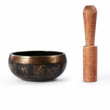 Load image into Gallery viewer, Tibetan Singing Bowl Set For Meditation/Prayer/Yoga and Mindfulness Perfect Gift