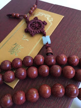 Load image into Gallery viewer, 10mm-Sandalwood-Buddhist-Buddha-Meditation-108-Prayer-Mala-Necklace-Bracelet