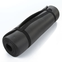 Load image into Gallery viewer, 10mm Thick Yoga Mat Exercise Fitness Pilates Camping Gym Meditation Pad Non-Slip