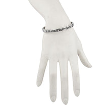 Load image into Gallery viewer, Lux Accessories Silvertone Be Brave Keep Going Inspirational Verbiage Bracelet