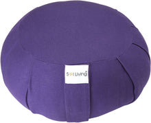 Load image into Gallery viewer, Cotton Zafu Meditation Yoga 15 x 6 x 7 Inches Round Cushion Various Colors