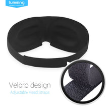 Load image into Gallery viewer, New 3D Sleep Eye Mask Soft Padded Eyepatch Travel Relax Meditation Aid Gift