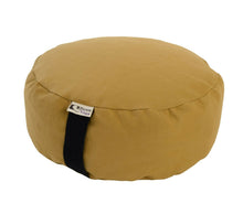 Load image into Gallery viewer, Round Zafu Yoga Meditation Cushion, Buckwheat Fill - Made in USA - Bean Products
