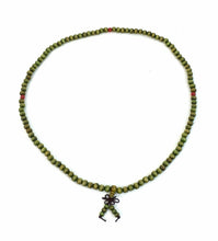 Load image into Gallery viewer, Sandalwood 108 Prayer Bead Mala Bracelet Necklace Buddhist Meditation 6mm Green