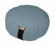 Load image into Gallery viewer, Round Zafu Yoga Meditation Cushion, Buckwheat Fill - Made in USA - Bean Products