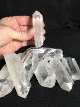 Load image into Gallery viewer, 12 Pcs Healing Crystal Set, Chakra Pendulum,Terminated Pencil Set,Meditation Kit