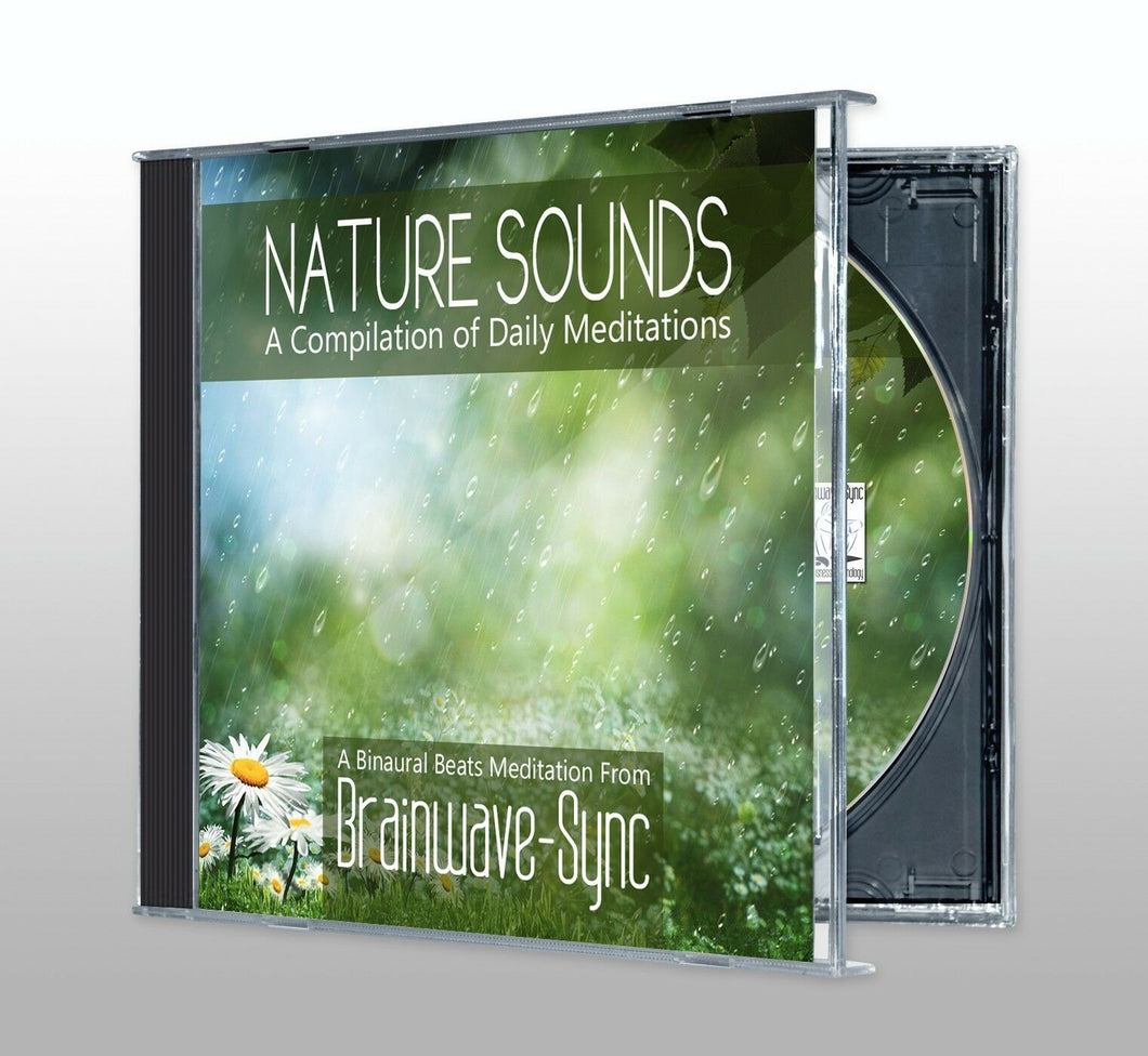 Nature Sounds CD: Babbling Brook, Birdsong, Rainforest, Thunder, Waterfall, Wave