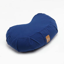 Load image into Gallery viewer, Yoga Peace Zafu Meditation Buckwheat Filled Cotton Bolster Pillow Cushion Relax