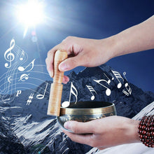 Load image into Gallery viewer, Tibetan Singing Bowl Set For Meditation/Prayer/Yoga and Mindfulness Perfect Gift