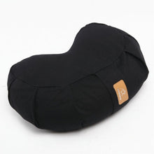 Load image into Gallery viewer, Yoga Peace Zafu Meditation Buckwheat Filled Cotton Bolster Pillow Cushion Relax