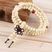 Load image into Gallery viewer, Woodetz™ Wood Meditation Buddhist Buddha Prayer 108 Bead Bracelet 6mm Men Women