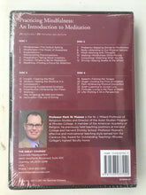 Load image into Gallery viewer, NEW DVDs 24 Lectures Practicing Mindfulness The Great Courses Teaching Company