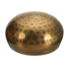 Load image into Gallery viewer, Tibetan Meditation Yoga Singing Bowl Handmade Brass Handmade Cushion + Mahogany