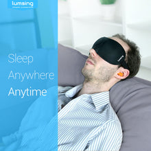 Load image into Gallery viewer, New 3D Sleep Eye Mask Soft Padded Eyepatch Travel Relax Meditation Aid Gift