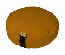 Load image into Gallery viewer, Round Zafu Yoga Meditation Cushion, Buckwheat Fill - Made in USA - Bean Products