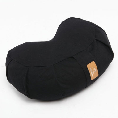 Yoga Peace Zafu Meditation Buckwheat Filled Cotton Bolster Pillow Cushion Relax