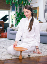 Load image into Gallery viewer, Handcrafted Meditation Bench Meditation Seat from simplysitting