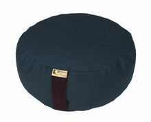 Load image into Gallery viewer, Round Zafu Yoga Meditation Cushion, Buckwheat Fill - Made in USA - Bean Products