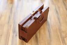 Load image into Gallery viewer, Zen Meditation Wooden Stool Bench Folding Kneelin Yoga Cushion Pad Mat Chair US