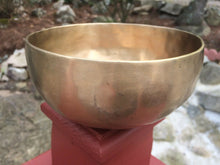 Load image into Gallery viewer, Beautiful hand hammered Tibetan Meditation Yoga Temple Bell Singing Bowl set 6.5