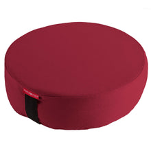 Load image into Gallery viewer, Peace Yoga Zafu Meditation Yoga Buckwheat Filled Cotton Bolster Pillow Cushion