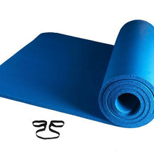 Load image into Gallery viewer, 10mm Thick Yoga Mat Exercise Fitness Pilates Camping Gym Meditation Pad Non-Slip