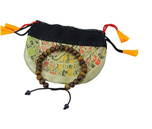 Load image into Gallery viewer, Dark Yak Bone Wrist Mala/Bracelet for Meditation
