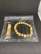 Load image into Gallery viewer, palo santo wood Bracelet hand-crafted made holy wood meditation relaxation