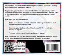 Load image into Gallery viewer, Accelerated Healing &amp; Recovery Subliminal CD