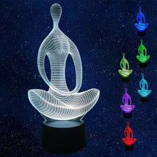 Load image into Gallery viewer, 3D Lamp Table Night Light LED Touch Control 7 Color Changing Bedroom Child Gift