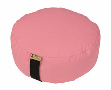 Load image into Gallery viewer, Round Zafu Yoga Meditation Cushion, Buckwheat Fill - Made in USA - Bean Products