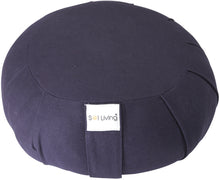 Load image into Gallery viewer, Cotton Zafu Meditation Yoga 15 x 6 x 7 Inches Round Cushion Various Colors
