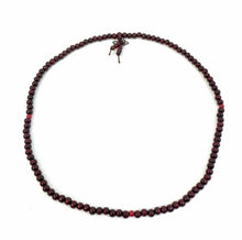 Load image into Gallery viewer, Sandalwood 108 Prayer Bead Mala Bracelet Necklace Buddhist Meditation 6mm Red
