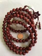 Load image into Gallery viewer, 10mm-Sandalwood-Buddhist-Buddha-Meditation-108-Prayer-Mala-Necklace-Bracelet