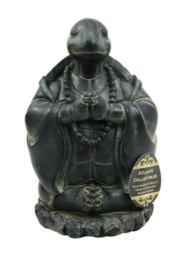 Wise Turtle Meditating Zen Buddha Statue Desk Top Decorative Figurine Gift