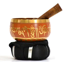 Load image into Gallery viewer, Seven 7 Chakra Set TIBETAN Meditation SINGING BOWL MALLET CUSHION Reiki Yoga