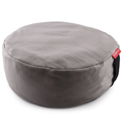 Zafu Meditation Yoga Buckwheat Filled Cotton Bolster Pillow Cushion 2278